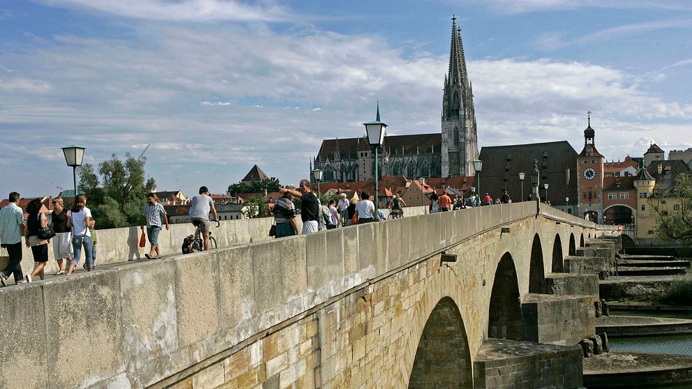 Katedralen i Regensburg.