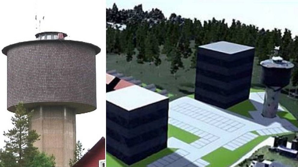 vattentornet, holmsund, detaljplan, vattentorn