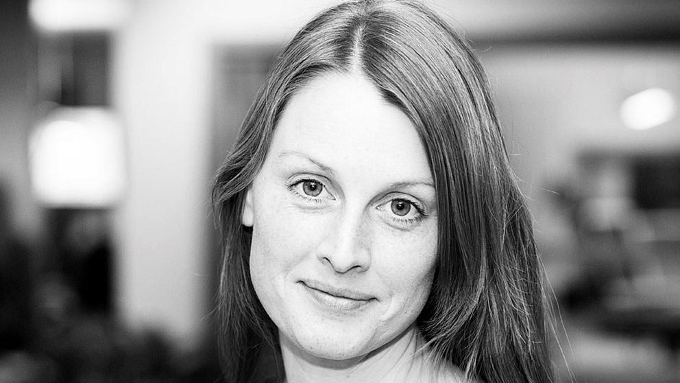 Sigrid Edsenius, reporter på Sveriges Radio.