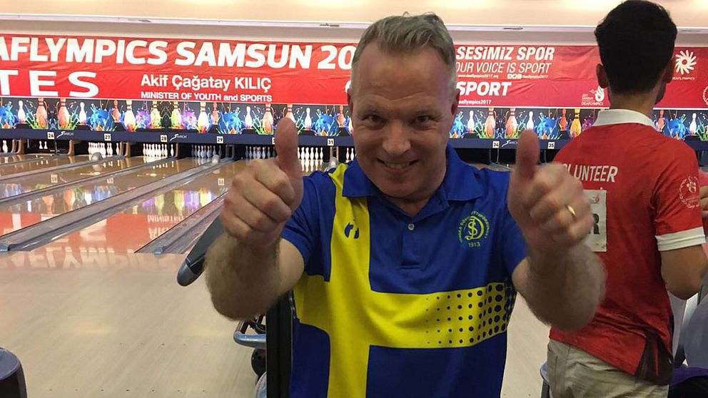 Pierre Hjalmarsson bäste svensk i bowling