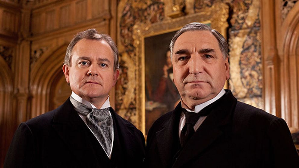 Scen ur Downton Abbey.