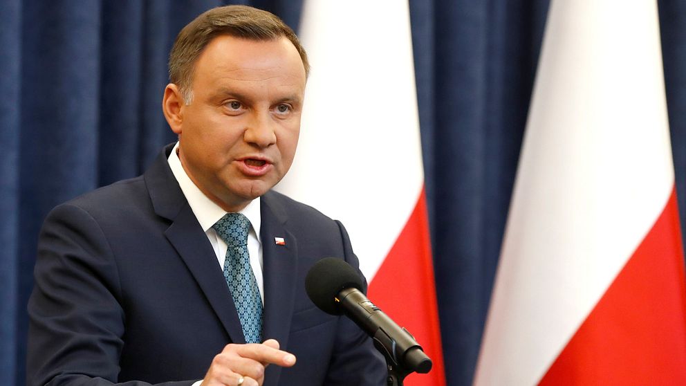 Polens president Andrzej Duda.