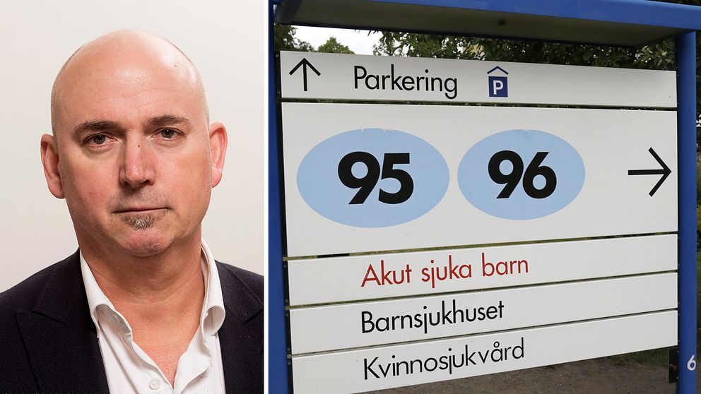 Christophe Pedroletti, verksamhetschef för Akademiska barnsjukhuset.