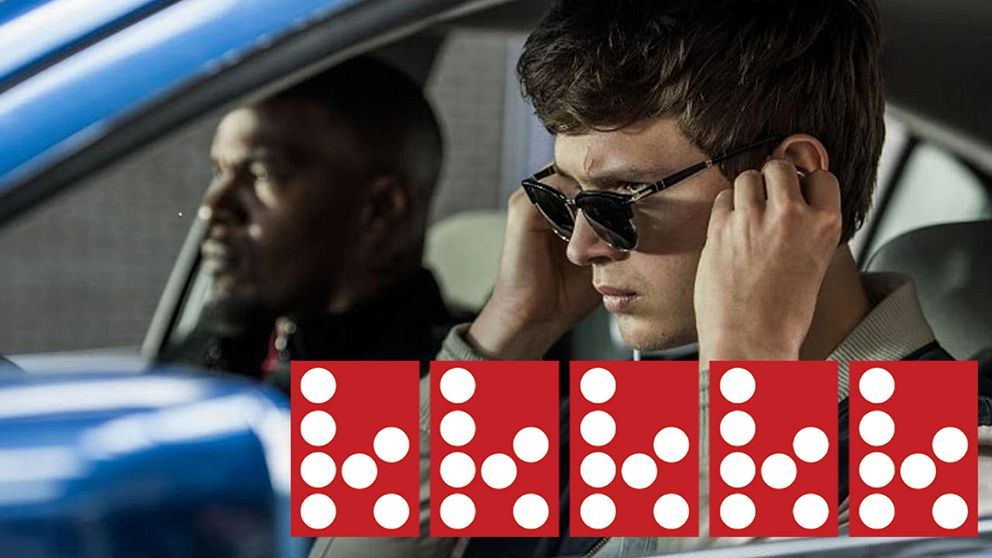 Jamie Foxx och Ansel Elgort i ”Baby Driver”.