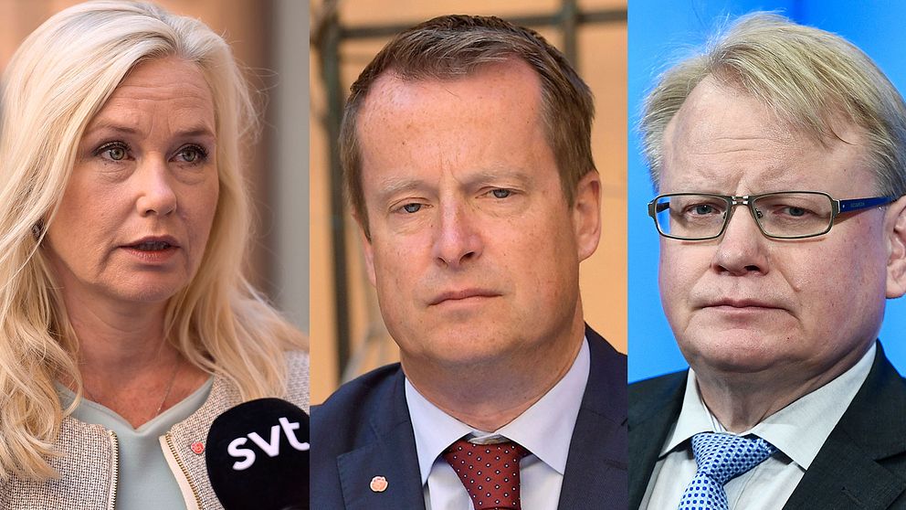 Alliansen väcker misstroendeförklaring mot infrastrukturminister Anna Johansson, inrikesminister Anders Ygeman och försvarsminister Peter Hultqvist.