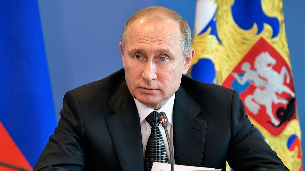 Rysslands president Vladimir Putin