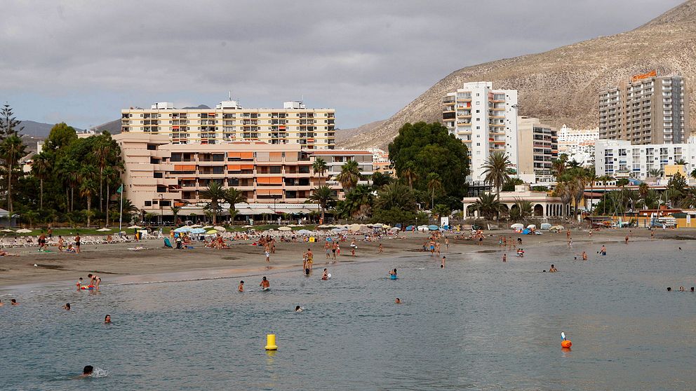 En strand på Teneriffa. Arkivbild.