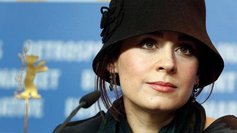 Maryam Moghaddam under filmfestivalen i Berlin, där ”Closed curtain” prisades.