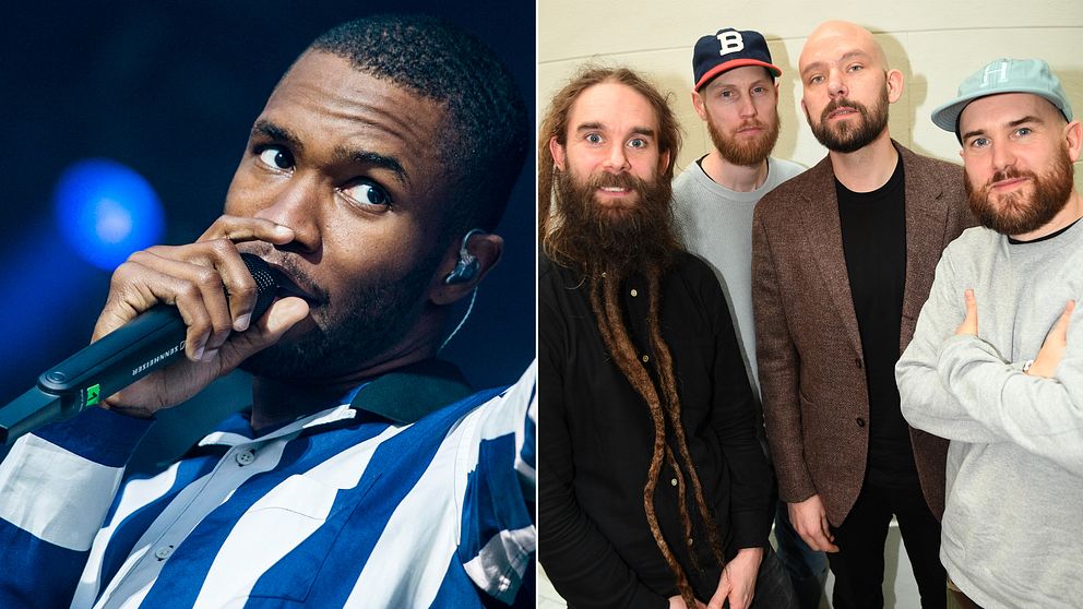 Frank Ocean, till vänster, och Looptroop, till höger.