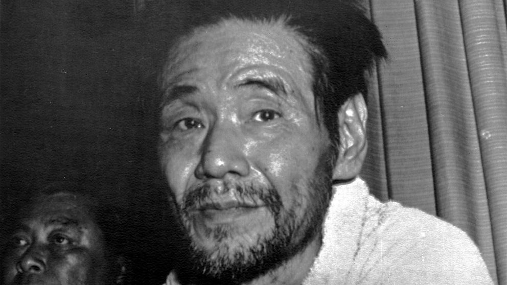 Den japanske soldaten Yokoi Shoichi höll sig gömd på Guam i 28 år efter andra världskriget.