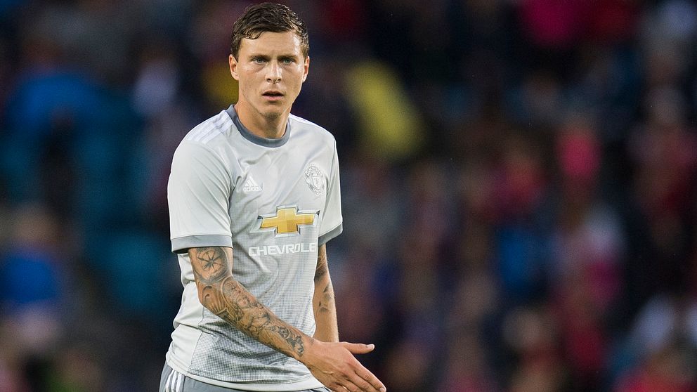 Viktor Nilsson Lindelöf i ligadebut för Manchester United.