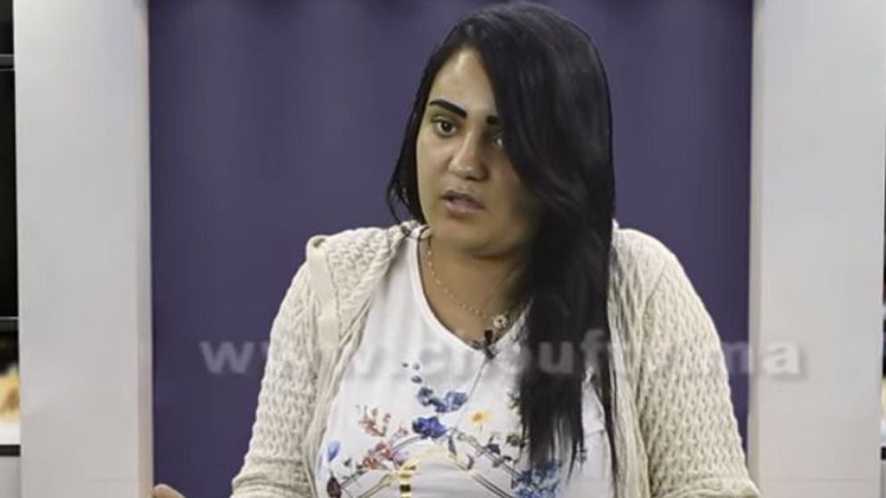 Den marockanska sångerskan Imane Bent El Howat.