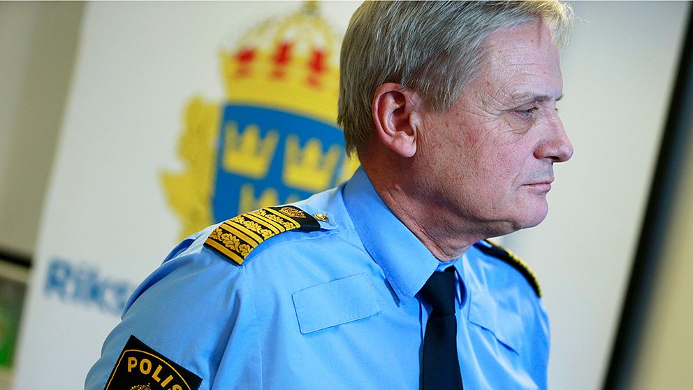 Rikspolischefen Bengt Svenson