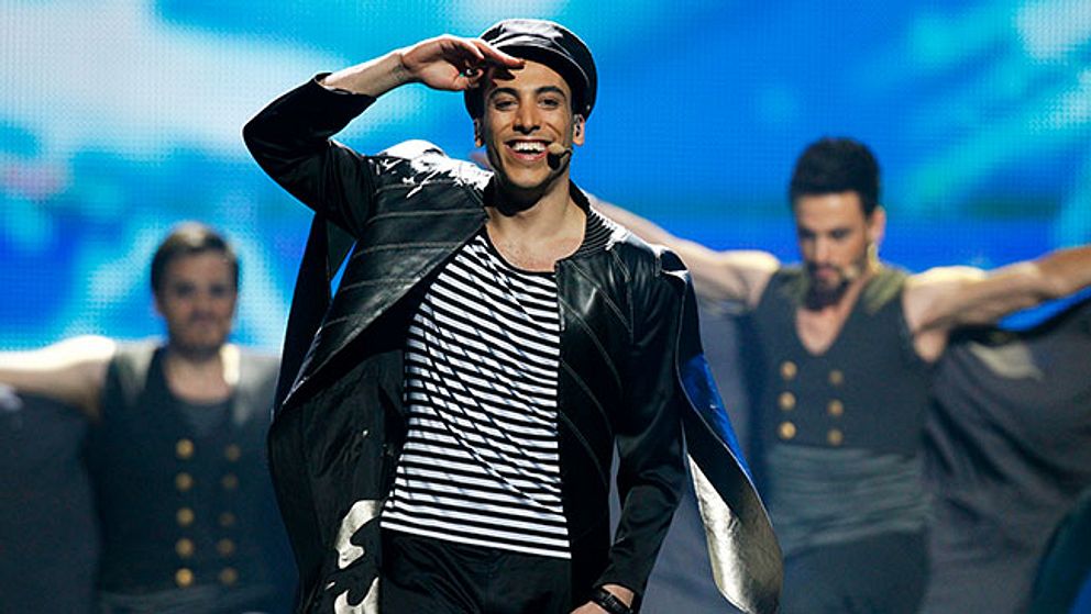 Can Bonomo framförde Turkiets bidrag i Eurovisionsfestivalen 2012.
