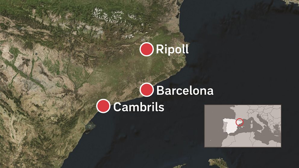 Två attacker ägde rum under torsdagskvällen – en i Barcelona och en i Cambrils.