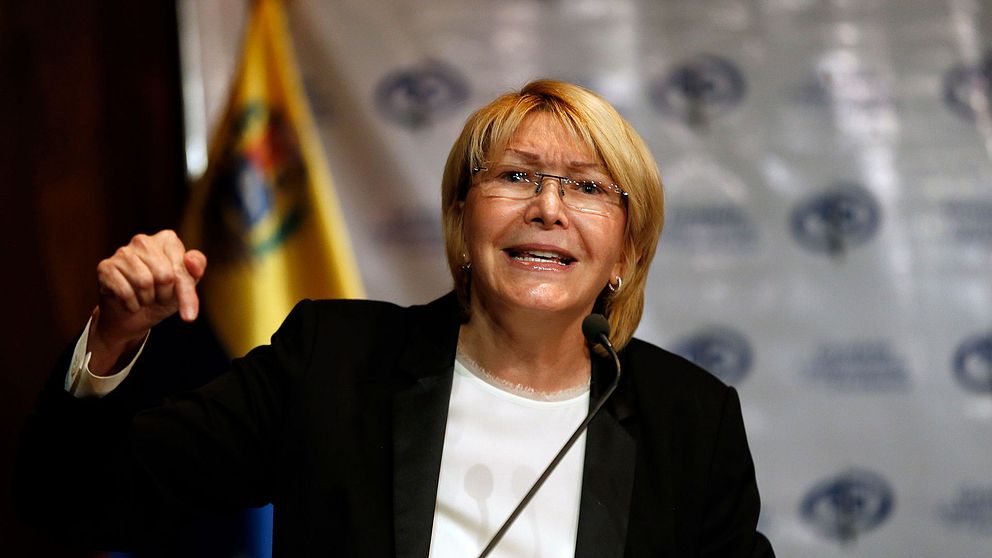 Venezuelas statsåklagare Luisa Ortega Díaz. Arkivbild.