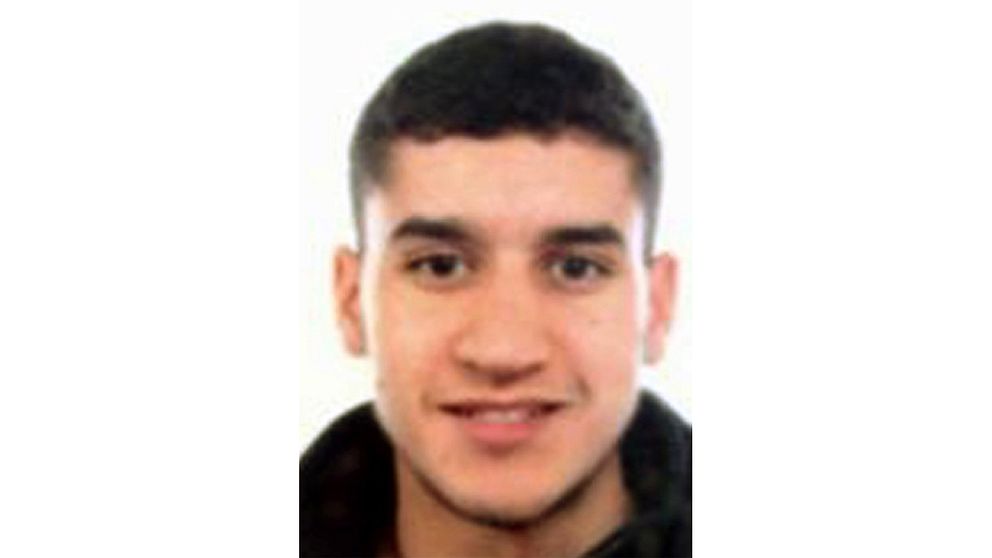 Younes Abouyaaqoub, 22, misstänks ha utfört terrordådet i Barcelona.