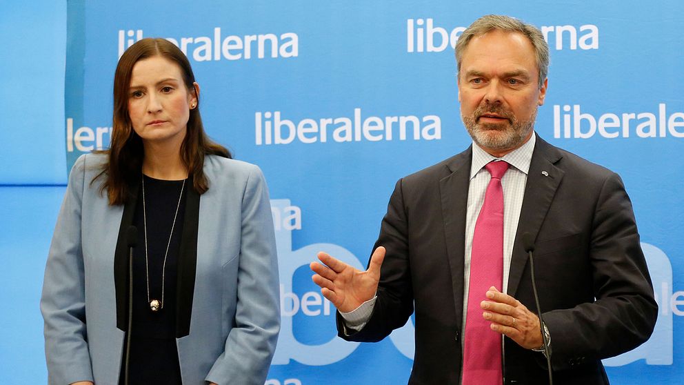 Birgitta Ohlsson och Jan Björklund – kandidaterna i Liberalernas partiledarstrid