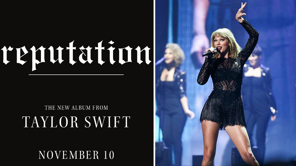 Popstjärnan Taylor Swift släpper nytt album