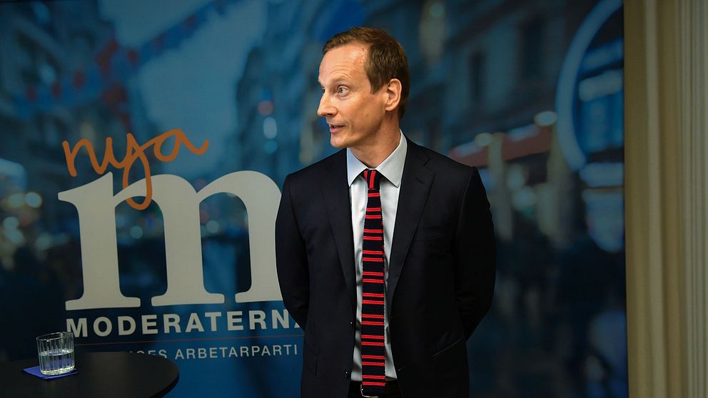 Moderaternas partisekreterare Anders Edholm.