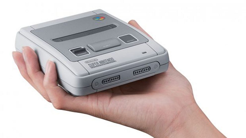 Spelklassikern Super Nintendo släpps i miniversion i september.