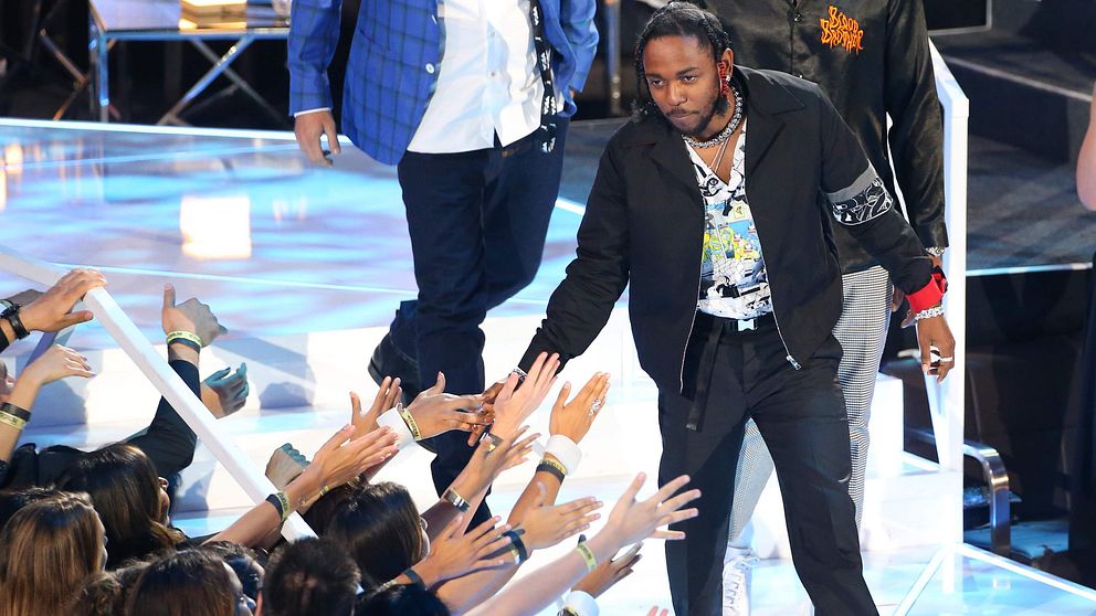 Hiphopstjärnan Kendrick Lamar kvällens stora vinnare på MTV Video Music Awards