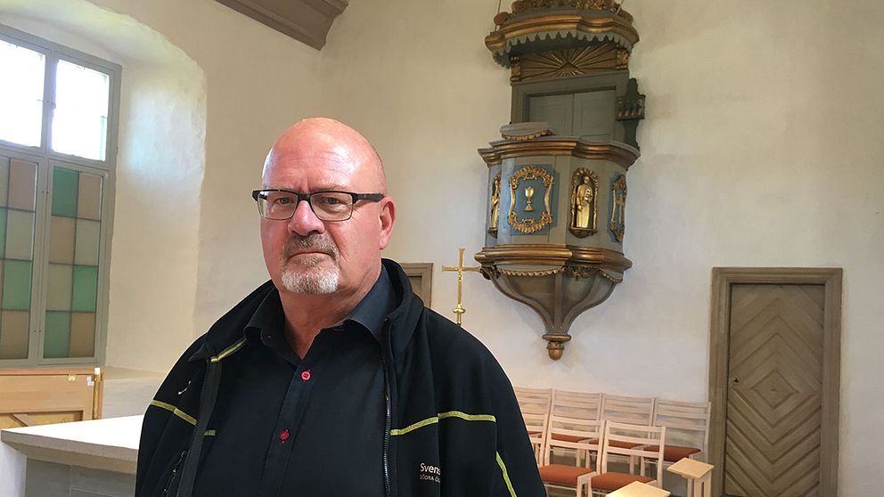 Ulf Ottosson, kyrkogård- och fastighetsföreståndare i Södra Ölands pastorat.