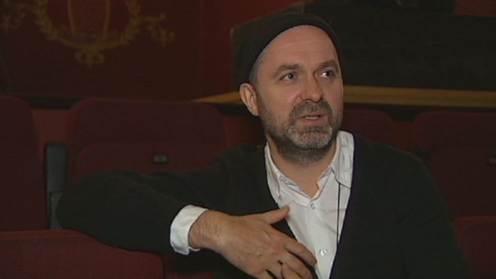 Lukas Moodysson. Stillbild från RÚV-intervjun.