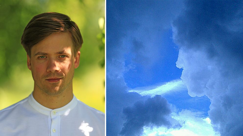 SVT:s meteorolog Nils Holmqvist.