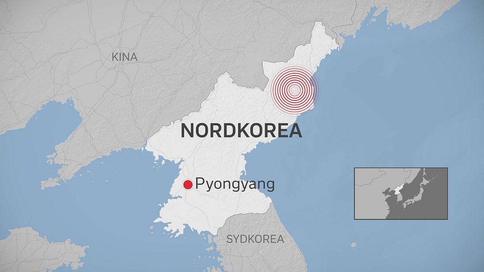 Här genomförde Nordkorea provsprängningen