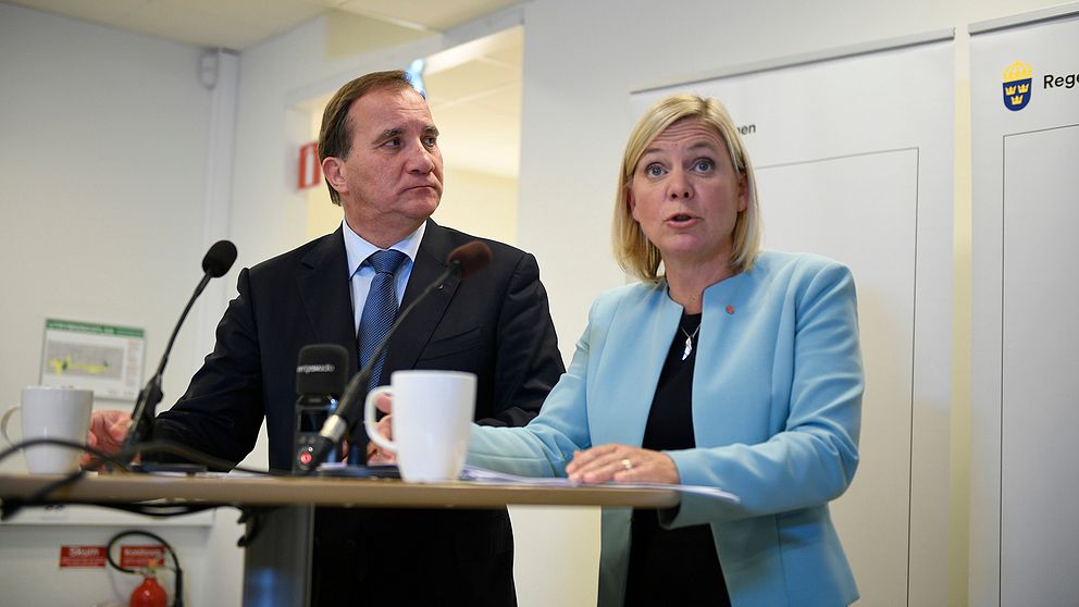 Stefan Löfven och Magdalena Andersson