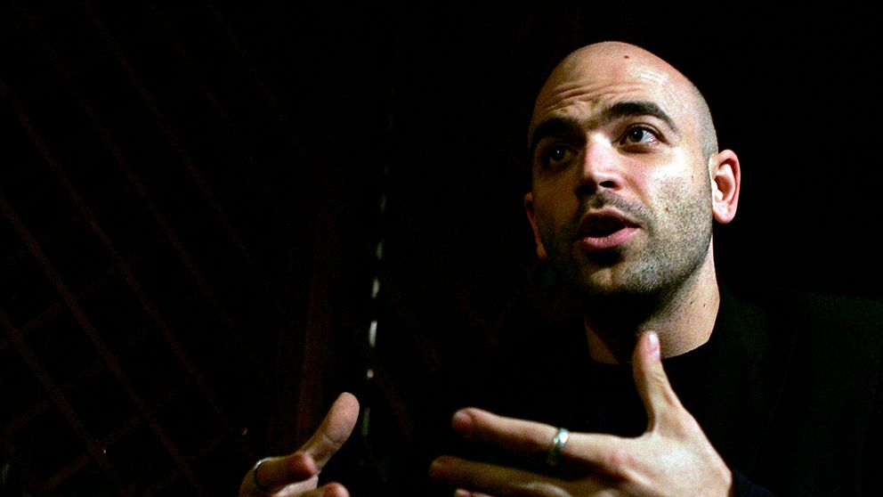 Författaren och journalisten Roberto Saviano.