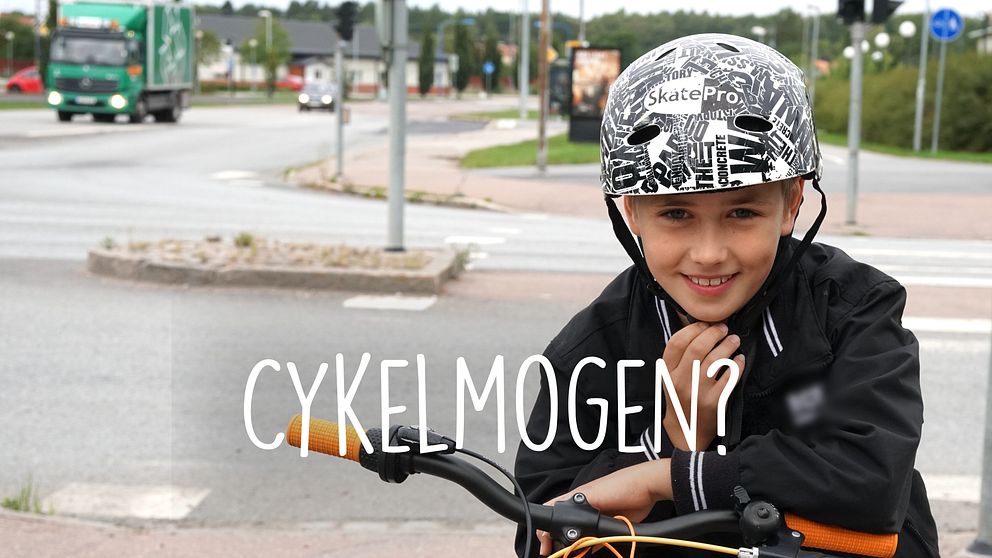 Se trafiken ur 10-årige Karls perspektiv när han cyklar till skolan