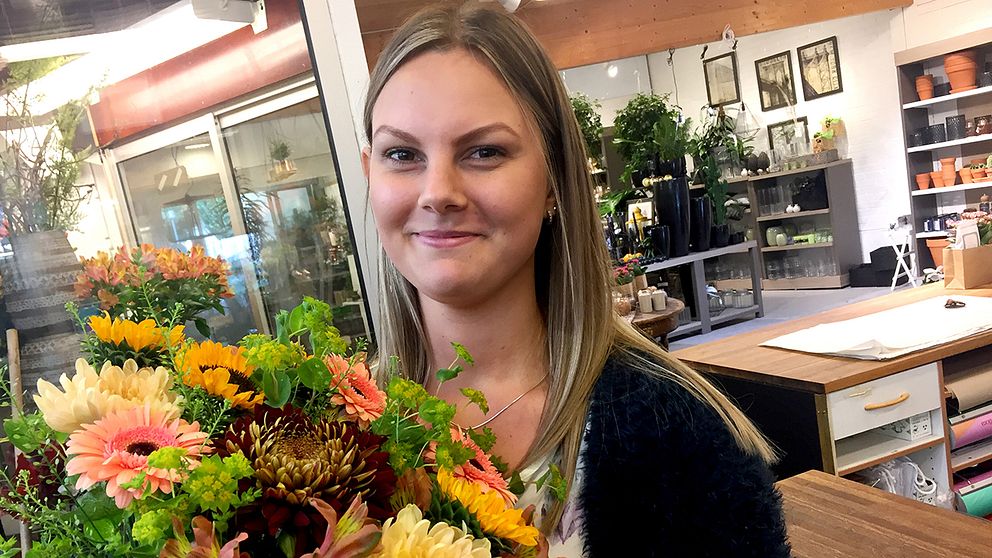 Oliva Jerneholt har vetat hela livet att det är floristyrket hon vill satsa på.