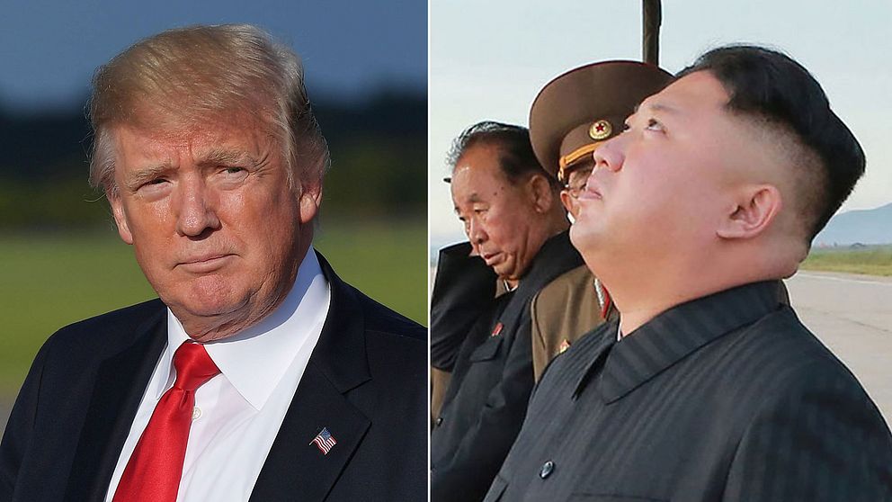 Donald Trump och Kim Jong-Un