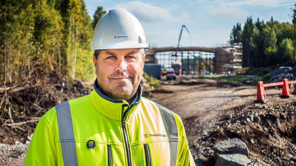 Magnus Gilijam är Trafikverkets projektledare för järnvägen mellan Kilafors och Söderhamn.