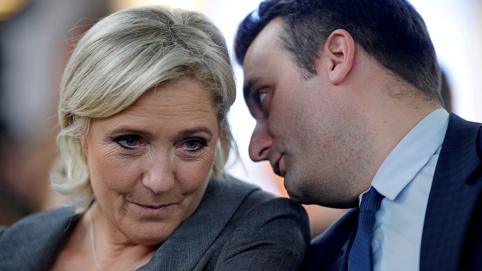 Marine Le Pen och Florian Philippot