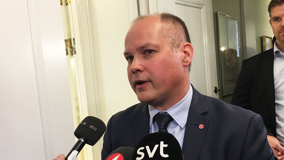 Justitie- och inrikesminister Morgan Johansson (S)