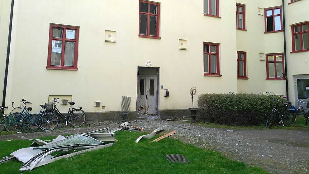 explosion norrköping nygatan