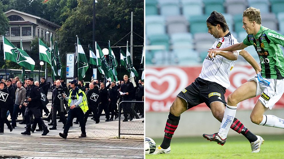 Efter nytt beslut från förvaltningsrätten ska nazistdemonstrationen sluta vid gamla Ullevi – där Gais spelar gratismatch.