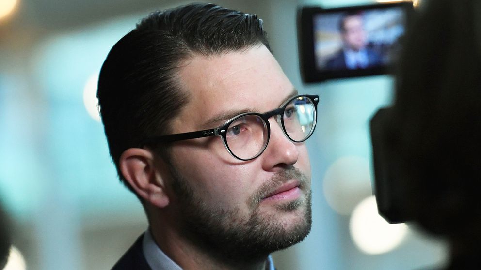 SD-ledaren Jimmie Åkesson.