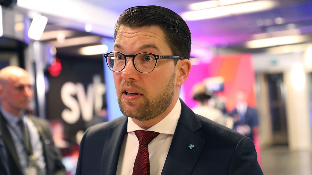 Sverigedemokraternas ledare Jimmie Åkesson.