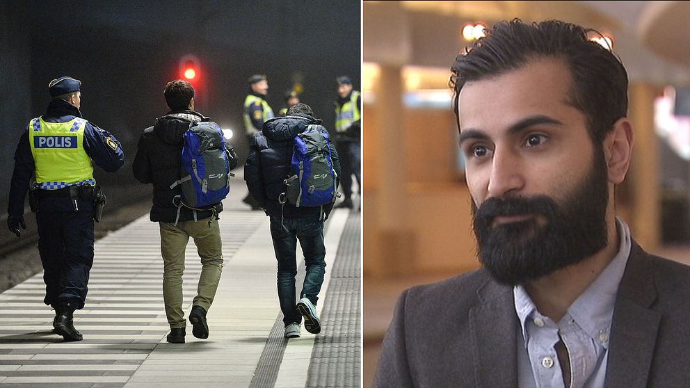 M-riksdagsmannen Hanikf Bali hyllade på stämman den skärpta migrationspolitiken