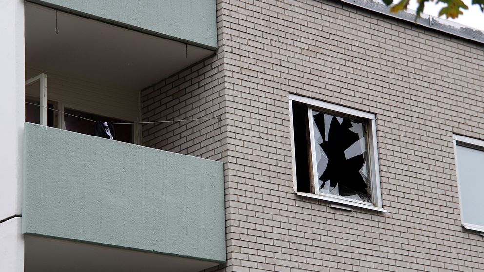 Explosion i lägenhet i Ronneby