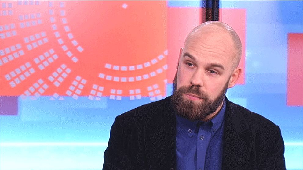 S-debattören Daniel Suhonen i Rakt på.