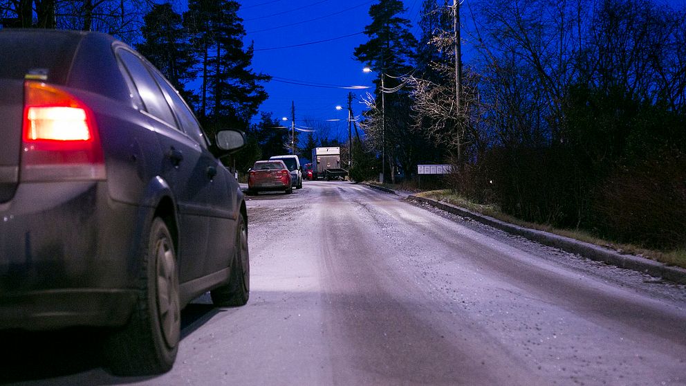 Arkivbild: Det blir halka i stora delar av Sverige idag.