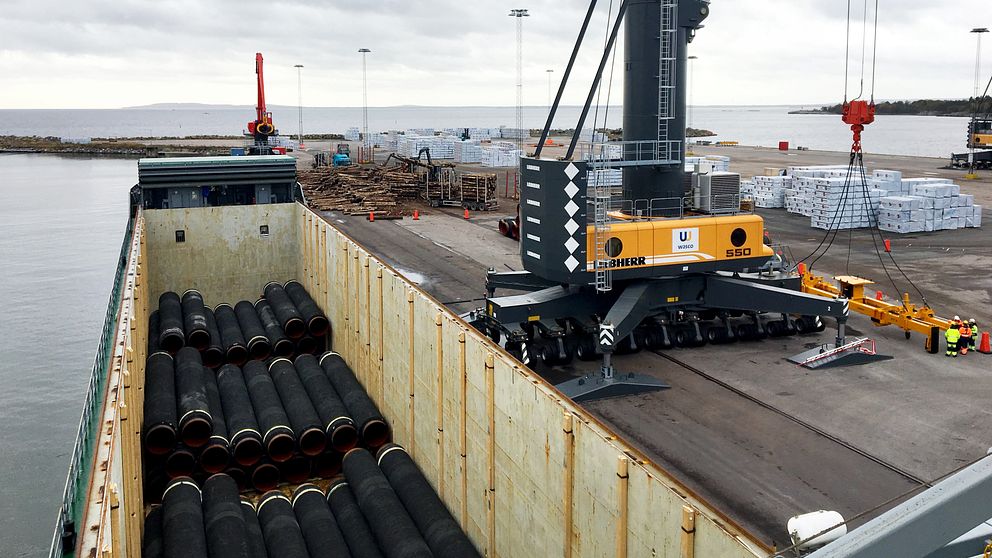 nordstream 2, karlshamns hamn, karlshamn, nord stream,