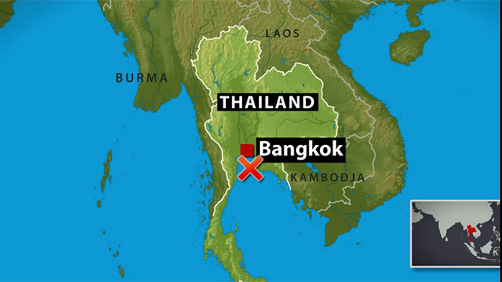 Färjan sjönk mellan turistorten Pattaya och ön Ko Lan.