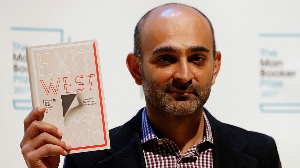 Mohsin Hamids roman ”Exit West” nominerades till Man Booker-prisets shortlist 2017.
