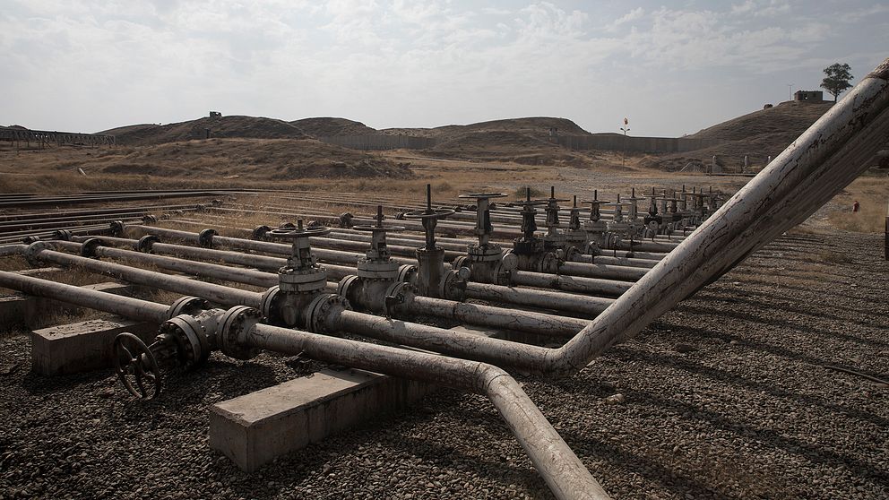 Oljefälten med dess viktiga tillgångar ligger tätt efter varandra i staden som betyder så mycket för Irak.